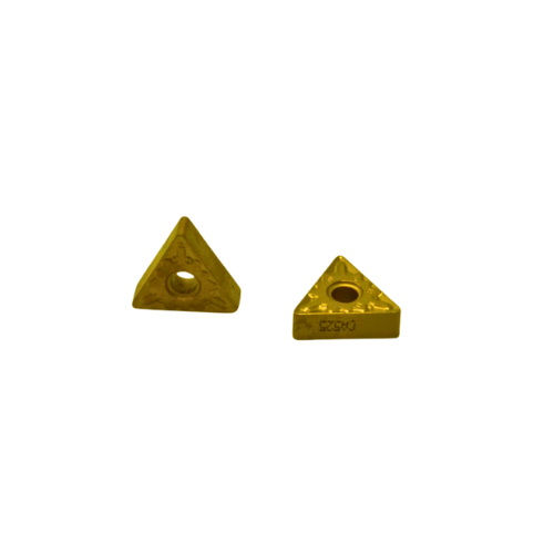 10 pc Kyocera TNMG160408PS CA525 Turning Insert (Medium Cutting, PS Chipbreaker) – Isolated insert against a neutral background for detail clarity.