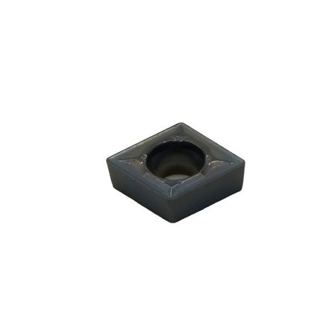 10 pc Kyocera CCMT060204GK PR1535 Turning Insert – angled view showing cutting edge.