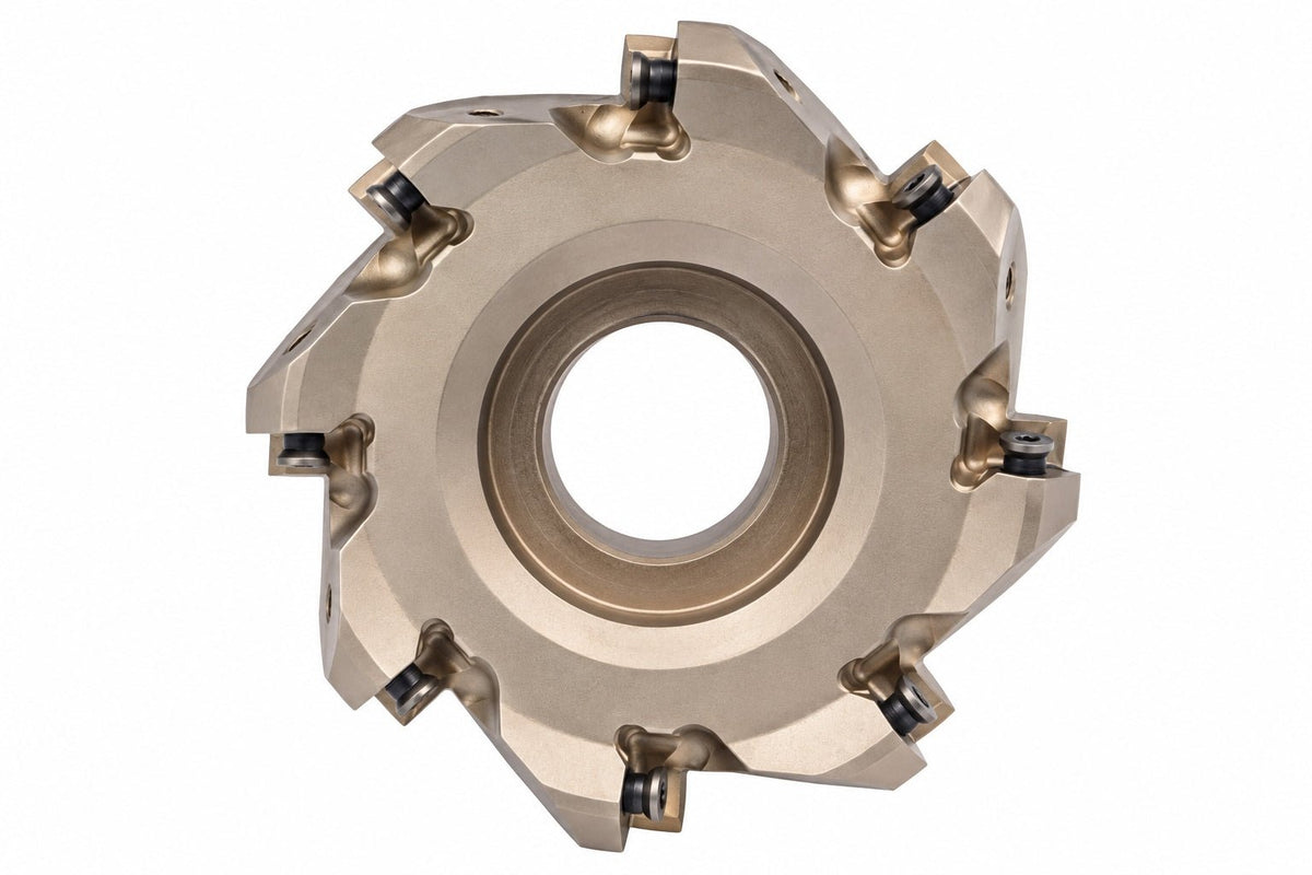 Kyocera 100mm Indexable Face Mill Cutter 45° - 8 Flute Shell Mill - Twin Eagle Imports