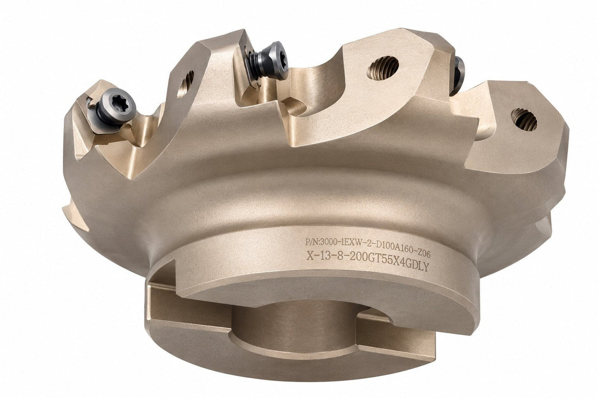 Kyocera 100mm Indexable Face Mill Cutter 45° - 8 Flute Shell Mill - Twin Eagle Imports
