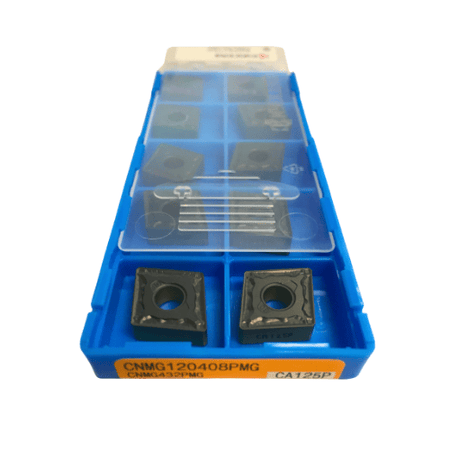 KYOCERA ASIA PACIFIC PTE LTD INSERT 10pc Kyocera CNMG120408PMG CA125P – Turning Insert (Medium-Roughing, PMG Chipbreaker)