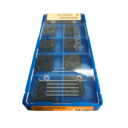 KYOCERA ASIA PACIFIC PTE LTD INSERT 10pc Kyocera SNMG120408HQ CA125P – Turning Insert (Finishing to Medium)