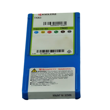KYOCERA ASIA PACIFIC PTE LTD INSERTS 10 pc Kyocera TKN3 TN90 – Cut-Off & Grooving Insert (High Precision, TN90 Grade)