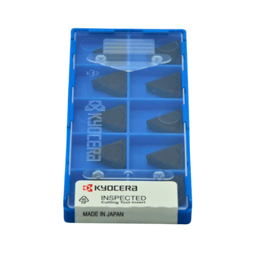 KYOCERA ASIA PACIFIC PTE LTD INSERTS 10 pc Kyocera TPMR160308HQ CA125P – Turning Insert (Finishing to Medium, HQ Chipbreaker)