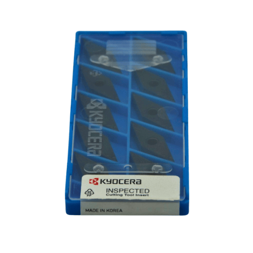 KYOCERA ASIA PACIFIC PTE LTD INSERTS 10 pc Kyocera VNMG160404HQ CA125P – Turning Insert (Finishing to Medium, HQ Chipbreaker)