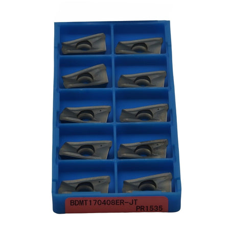 KYOCERA ASIA PACIFIC PTE LTD INSERTS 10pc Kyocera BDMT170408ER-JTPR1535 – Milling Insert (General Purpose, JT Chipbreaker)
