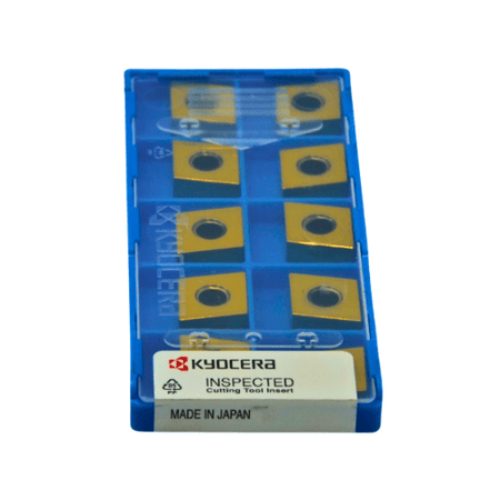 KYOCERA ASIA PACIFIC PTE LTD INSERTS 10pc Kyocera CNGA120404S01525 A66N – Ceramic Turning Insert (High-Speed Machining of Cast Iron)