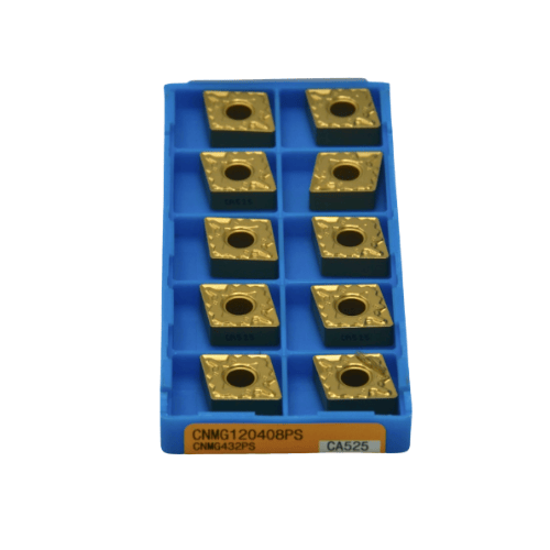 KYOCERA ASIA PACIFIC PTE LTD INSERTS 10pc Kyocera CNMG120408PS CA525 – Turning Insert (Finishing to Medium, PS Chipbreaker)