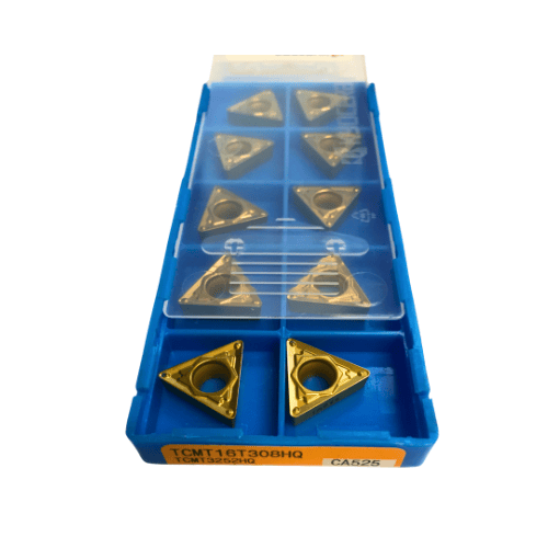 KYOCERA ASIA PACIFIC PTE LTD INSERTS 10pc Kyocera TCMT16T308HQ CA525 – Turning Insert (Finishing to Medium, HQ Chipbreaker)