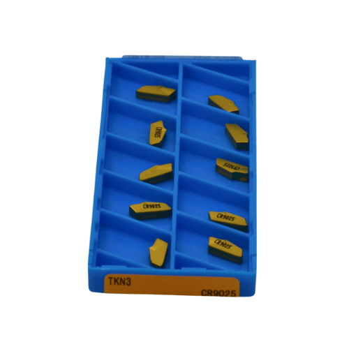 KYOCERA ASIA PACIFIC PTE LTD INSERTS 10pc Kyocera TKN3 CR9025 – Cut-Off Insert (General Purpose, TK Chipbreaker)