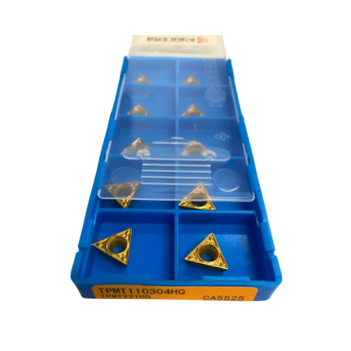 KYOCERA ASIA PACIFIC PTE LTD INSERTS 10pc Kyocera TPMT110304HQ CA5525 – Turning Insert (Finishing to Medium, HQ Chipbreaker)