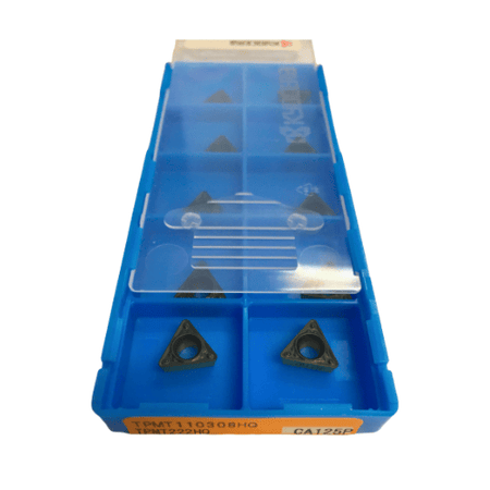 KYOCERA ASIA PACIFIC PTE LTD INSERTS 10pc Kyocera TPMT110308HQ CA125P – Turning Insert (Finishing to Medium, HQ Chipbreaker)