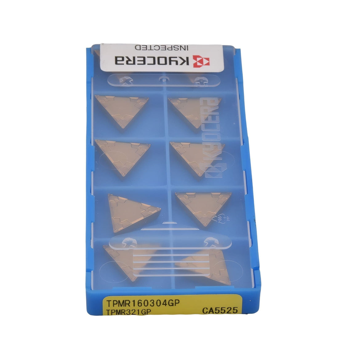 KYOCERA ASIA PACIFIC PTE LTD INSERTS Kyocera TPMR160304GP CA5525 – Turning Insert (Positive Type, Steel Machining, Finishing Chipbreaker)