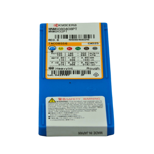 KYOCERA ASIA PACIFIC PTE LTD INSERTS Kyocera Turning Inserts WNMG080408PT CA525