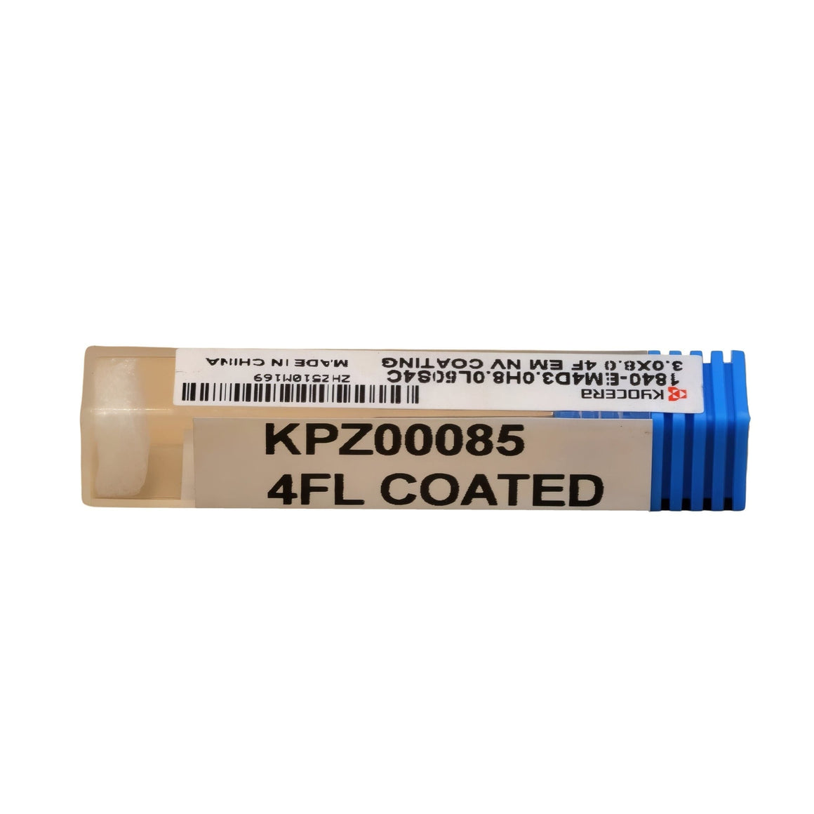 KYOCERA ASIA PACIFIC PTE LTD MILLING CUTTERS Kyocera 3.0mm 4 Flute Coated Solid Carbide End Mill