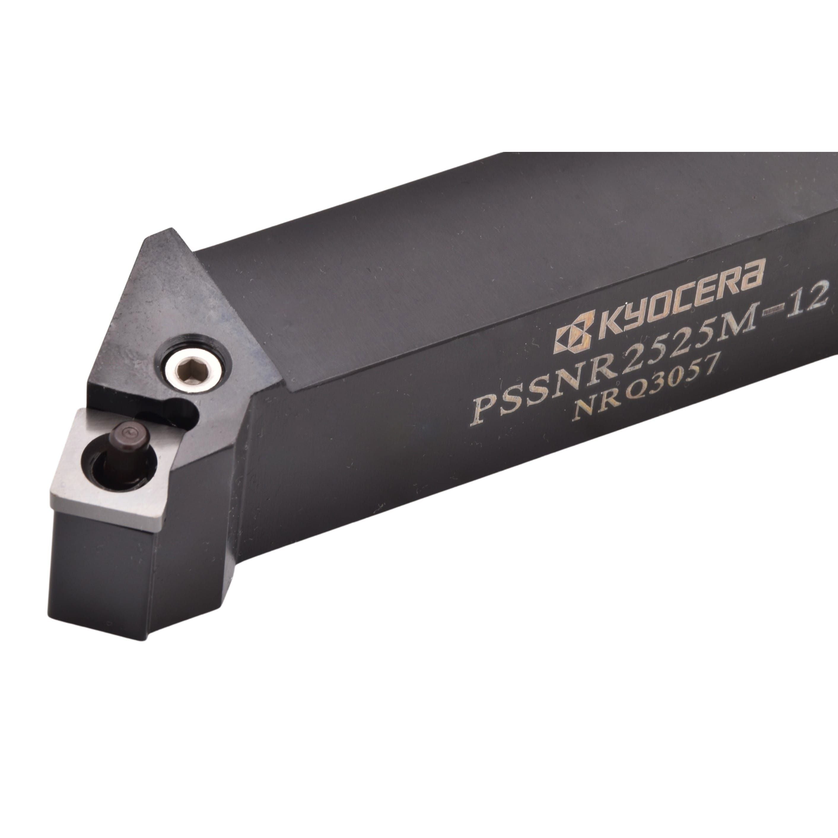 KYOCERA ASIA PACIFIC PTE LTD TOOL HOLDERS Kyocera PSSNR2525M-12 Right Hand Turning Toolholder 25 x 25 mm for SNMG12 Inserts