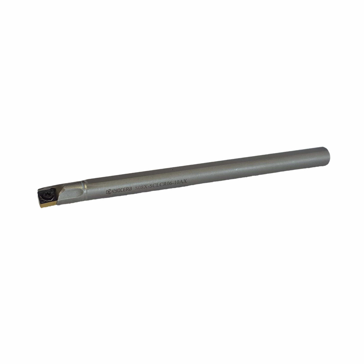 Kyocera Boring Bars Kyocera S08X-SCLCR06-10A Boring Bar paired with 10pcs CCMT060204HQ CA125P inserts