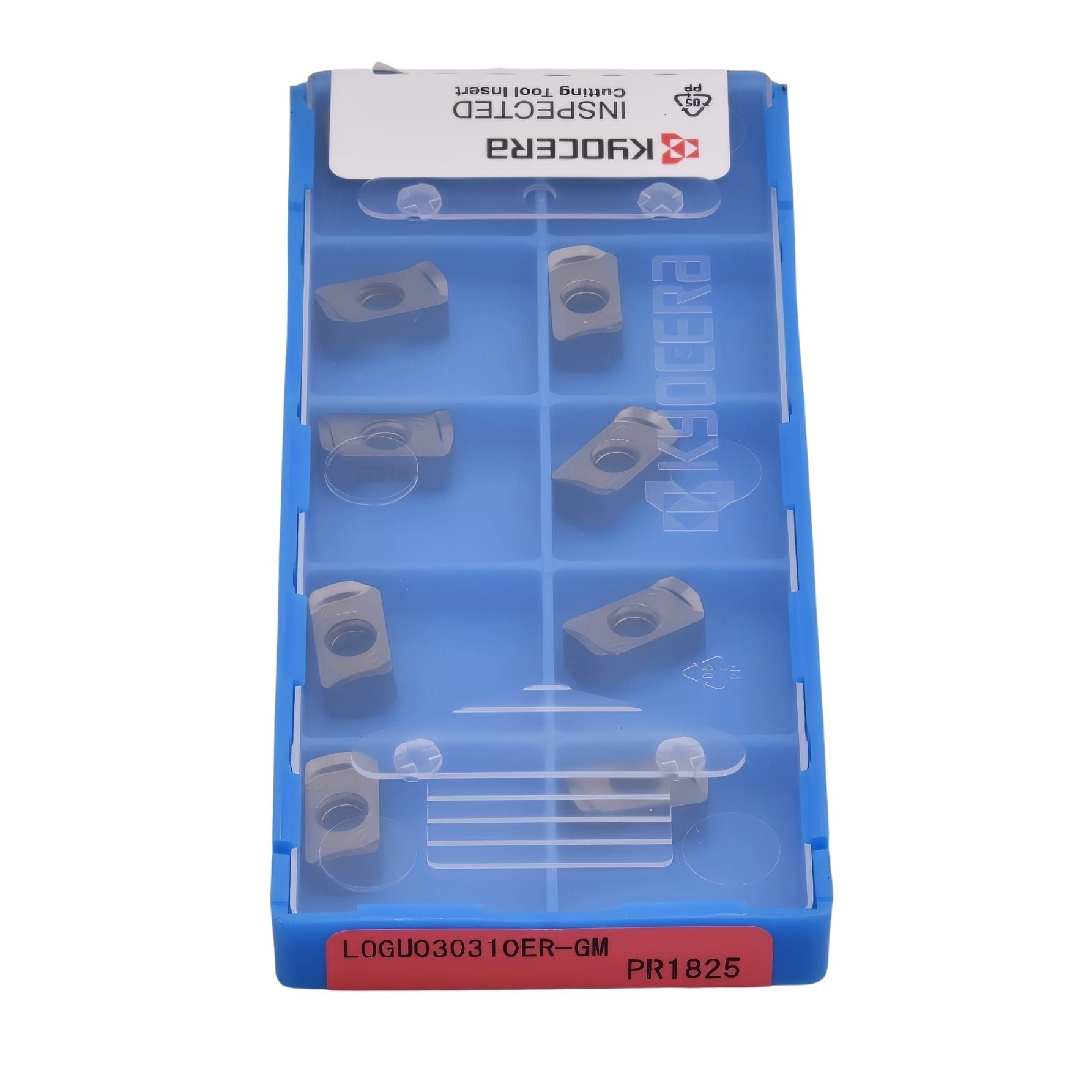 Kyocera INSERTS 10pc Kyocera LOGU030310ER-GM PR1825 Indexable Milling Inserts