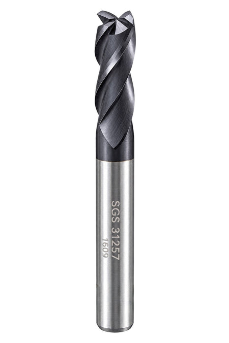 Kyocera SGS 31257 1/4" 4 Flute Ti-NAMITE-A AlTiN Coated Stub Carbide Square End Mill - Twin Eagle Imports