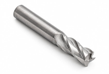 Kyocera SGS 40169 14mm 4 Flute Bright Uncoated Carbide Square End Mill , - Twin Eagle Imports