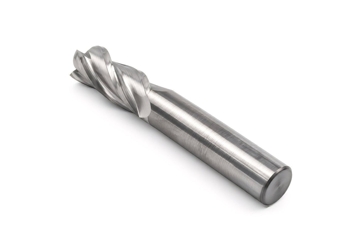 Kyocera SGS 40169 14mm 4 Flute Bright Uncoated Carbide Square End Mill , - Twin Eagle Imports