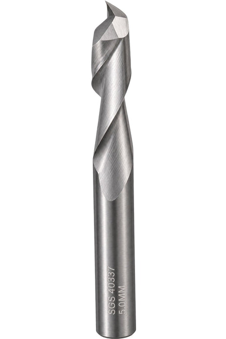 Kyocera SGS 40337 5mm 2 Flute Bright Uncoated Carbide Square End Mill - Twin Eagle Imports
