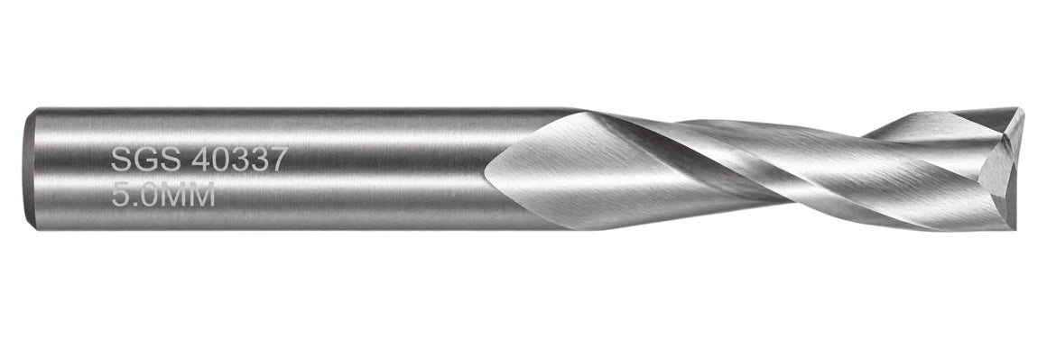 Kyocera SGS 40349 8mm 2 Flute Bright Uncoated Carbide Square End Mill - Twin Eagle Imports