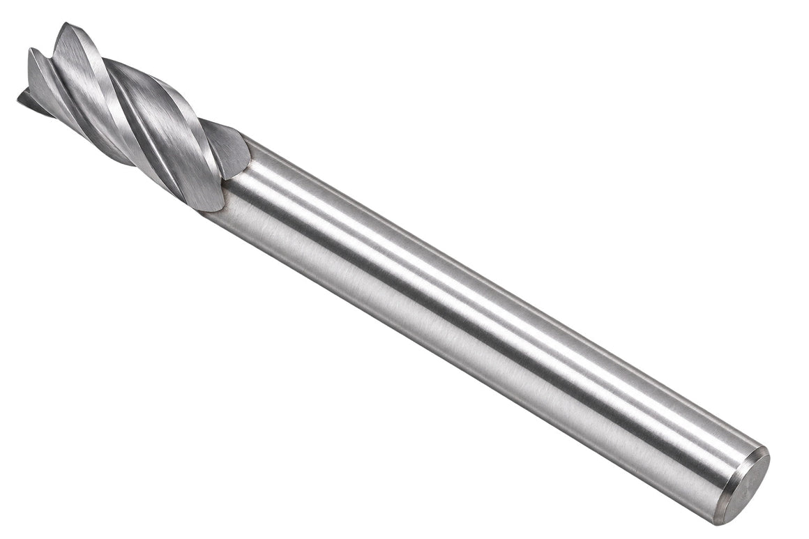 Kyocera SGS 41629 4mm 4 Flute Bright Uncoated Stub Carbide Square End Mill - Twin Eagle Imports
