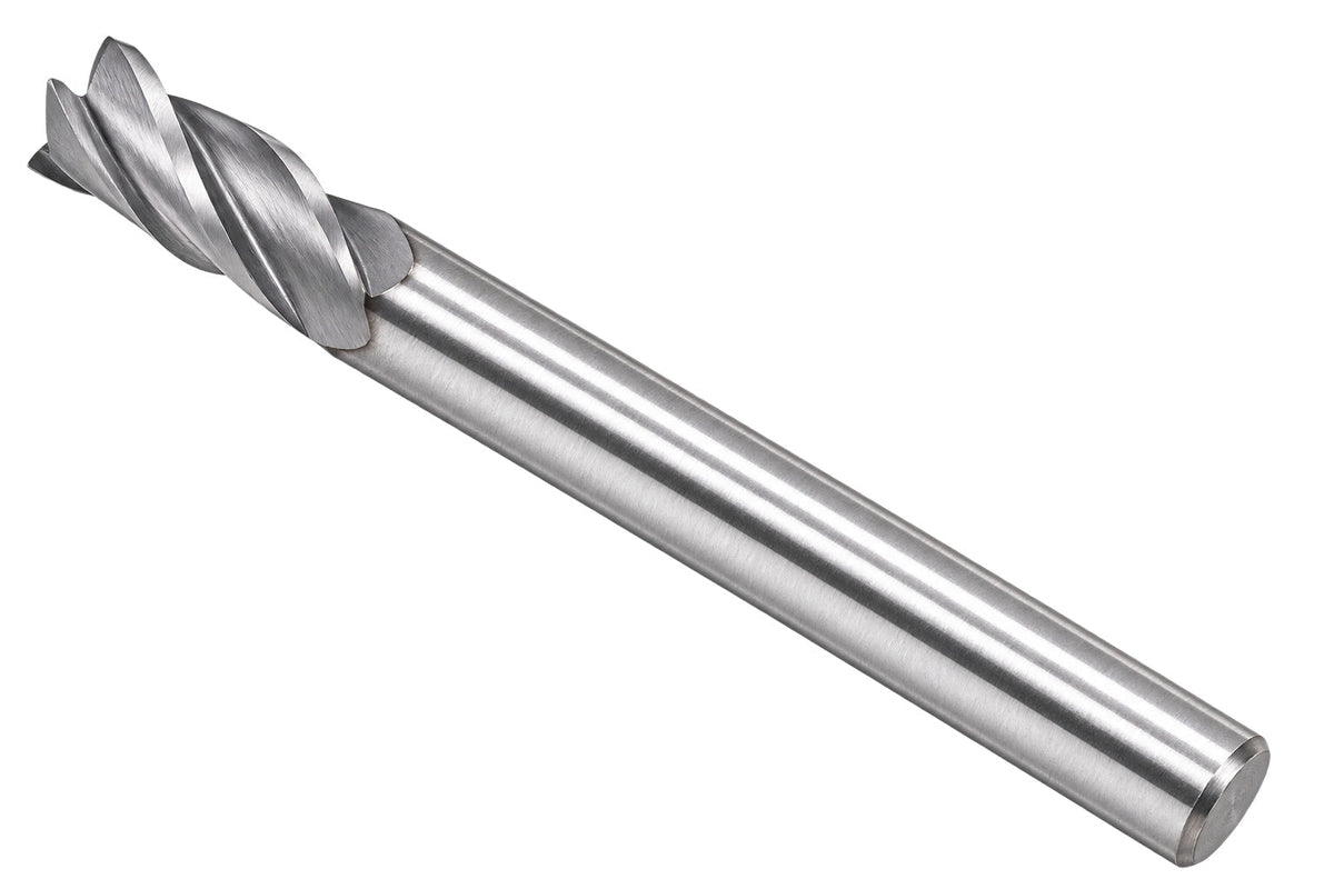 Kyocera SGS 41629 4mm 4 Flute Bright Uncoated Stub Carbide Square End Mill - Twin Eagle Imports