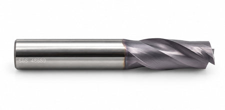 Kyocera SGS 48689 18mm 2 Flute Ti-NAMITE-A AlTiN Coated Carbide Square End Mill - Twin Eagle Imports
